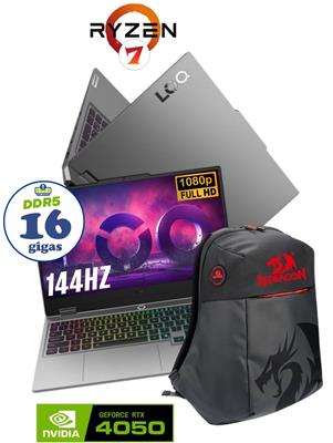 NOTEBOOK LENOVO 15.6 FHD 144HZ LOQ RYZEN 7 7735HS 